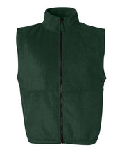 Load image into Gallery viewer, Fleece Full-Zip Vest-AMS Manufacturing and Printing
