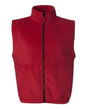 Load image into Gallery viewer, Fleece Full-Zip Vest-AMS Manufacturing and Printing