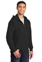 Load image into Gallery viewer, Port & Company - Essential Fleece Full-Zip Hooded Sweatshirt-AMS Manufacturing and Printing