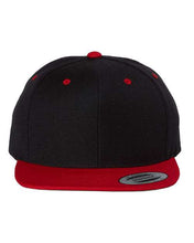 Load image into Gallery viewer, Unisex Flat Bill Snapback Cap-AMS Manufacturing and Printing