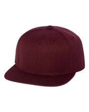 Load image into Gallery viewer, Unisex Flat Bill Snapback Cap-AMS Manufacturing and Printing
