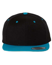 Load image into Gallery viewer, Unisex Flat Bill Snapback Cap-AMS Manufacturing and Printing