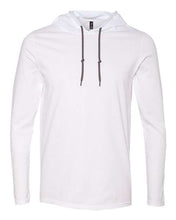 Load image into Gallery viewer, Lightweight Hooded Long Sleeve T-Shirt-AMS Manufacturing and Printing