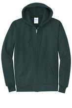 Load image into Gallery viewer, Port & Company® Core Fleece Full-Zip Hooded Sweatshirt-AMS Manufacturing and Printing