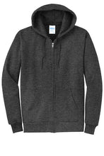 Load image into Gallery viewer, Port & Company® Core Fleece Full-Zip Hooded Sweatshirt-AMS Manufacturing and Printing