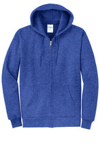 Load image into Gallery viewer, Port & Company® Core Fleece Full-Zip Hooded Sweatshirt-AMS Manufacturing and Printing