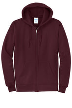 Load image into Gallery viewer, Port & Company® Core Fleece Full-Zip Hooded Sweatshirt-AMS Manufacturing and Printing