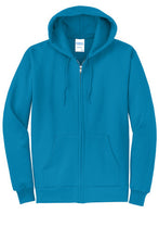 Load image into Gallery viewer, Port & Company® Core Fleece Full-Zip Hooded Sweatshirt-AMS Manufacturing and Printing