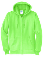 Load image into Gallery viewer, Port & Company® Core Fleece Full-Zip Hooded Sweatshirt-AMS Manufacturing and Printing