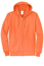 Load image into Gallery viewer, Port & Company® Core Fleece Full-Zip Hooded Sweatshirt-AMS Manufacturing and Printing