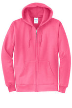 Load image into Gallery viewer, Port & Company® Core Fleece Full-Zip Hooded Sweatshirt-AMS Manufacturing and Printing