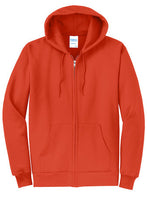 Load image into Gallery viewer, Port & Company® Core Fleece Full-Zip Hooded Sweatshirt-AMS Manufacturing and Printing