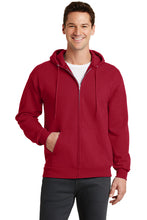 Load image into Gallery viewer, Port & Company® Core Fleece Full-Zip Hooded Sweatshirt-AMS Manufacturing and Printing