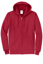 Load image into Gallery viewer, Port & Company® Core Fleece Full-Zip Hooded Sweatshirt-AMS Manufacturing and Printing