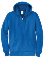 Load image into Gallery viewer, Port & Company® Core Fleece Full-Zip Hooded Sweatshirt-AMS Manufacturing and Printing