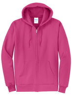 Load image into Gallery viewer, Port & Company® Core Fleece Full-Zip Hooded Sweatshirt-AMS Manufacturing and Printing