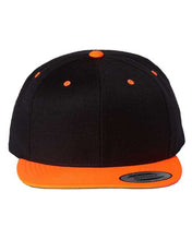 Load image into Gallery viewer, Unisex Flat Bill Snapback Cap-AMS Manufacturing and Printing