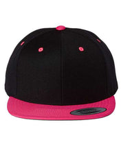 Load image into Gallery viewer, Unisex Flat Bill Snapback Cap-AMS Manufacturing and Printing