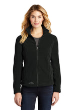 Load image into Gallery viewer, Eddie Bauer Ladies Hooded Full-Zip Fleece Jacket-AMS Manufacturing and Printing