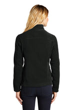 Load image into Gallery viewer, Eddie Bauer Ladies Hooded Full-Zip Fleece Jacket-AMS Manufacturing and Printing