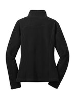 Load image into Gallery viewer, Eddie Bauer Ladies Hooded Full-Zip Fleece Jacket-AMS Manufacturing and Printing