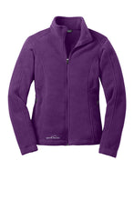Load image into Gallery viewer, Eddie Bauer Ladies Hooded Full-Zip Fleece Jacket-AMS Manufacturing and Printing