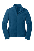 Load image into Gallery viewer, Eddie Bauer Ladies Hooded Full-Zip Fleece Jacket-AMS Manufacturing and Printing