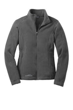 Load image into Gallery viewer, Eddie Bauer Ladies Hooded Full-Zip Fleece Jacket-AMS Manufacturing and Printing