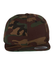 Load image into Gallery viewer, Unisex Flat Bill Snapback Cap-AMS Manufacturing and Printing