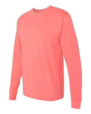 Hanes - Beefy-T® Long Sleeve T-Shirt-AMS Manufacturing and Printing