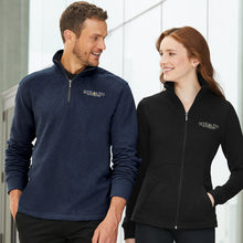 Load image into Gallery viewer, Port Authority® Ladies Slub Fleece Full-Zip Jacket-AMS Manufacturing and Printing