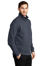 Load image into Gallery viewer, Port Authority Slub Fleece 1/4-Zip Pullover-AMS Manufacturing and Printing