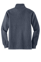 Load image into Gallery viewer, Port Authority Slub Fleece 1/4-Zip Pullover-AMS Manufacturing and Printing