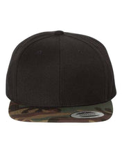 Load image into Gallery viewer, Unisex Flat Bill Snapback Cap-AMS Manufacturing and Printing