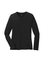 Load image into Gallery viewer, Port & Company® Ladies Long Sleeve Core Cotton Tee-AMS Manufacturing and Printing