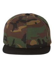Load image into Gallery viewer, Unisex Flat Bill Snapback Cap-AMS Manufacturing and Printing