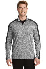 Load image into Gallery viewer, Sport-Tek PosiCharge Electric Heather Colorblock 1/4-Zip Pullover-AMS Manufacturing and Printing