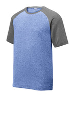 Load image into Gallery viewer, Sport-Tek® Heather-On-Heather Contender™ Tee-AMS Manufacturing and Printing