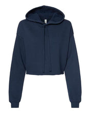 Load image into Gallery viewer, Women's Cropped Fleece Hoodie-AMS Manufacturing and Printing