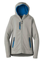 Load image into Gallery viewer, Eddie Bauer ® Ladies Sport Hooded Full-Zip Fleece Jacket-AMS Manufacturing and Printing