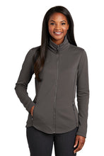 Load image into Gallery viewer, Port Authority ® Ladies Collective Smooth Fleece Jacket-AMS Manufacturing and Printing