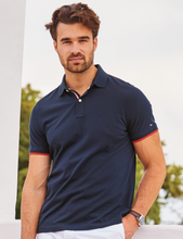 Load image into Gallery viewer, Tommy Hilfiger - Sanders Tipped Cotton Piqué Sport Shirt - AMS Manufacturing and Printing