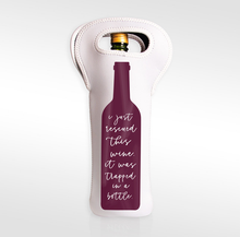 Load image into Gallery viewer, Neoprene Wine Tote - AMS Manufacturing and Printing