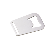 Load image into Gallery viewer, Stainless Steel 1.7" X 2.3" Crown Bottle Opener - AMS Manufacturing and Printing