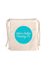 Load image into Gallery viewer, Canvas Drawstring Bag - AMS Manufacturing and Printing