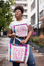 Load image into Gallery viewer, Large Canvas Tote Bag - AMS Manufacturing and Printing