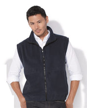 Load image into Gallery viewer, Fleece Full-Zip Vest-AMS Manufacturing and Printing
