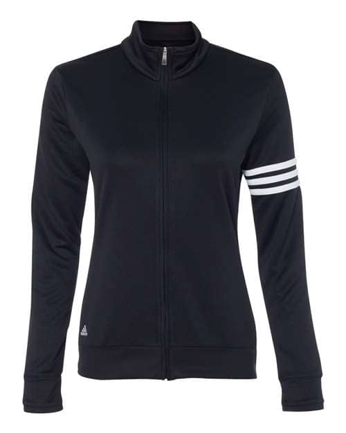 Adidas - Women's 3-Stripes French Terry Full-Zip Jacket-AMS Manufacturing and Printing