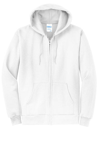 Port & Company® Core Fleece Full-Zip Hooded Sweatshirt-AMS Manufacturing and Printing