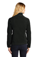 Load image into Gallery viewer, Eddie Bauer Ladies Hooded Full-Zip Fleece Jacket-AMS Manufacturing and Printing
